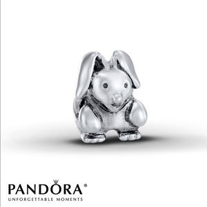 Pandora retired rabbit charm